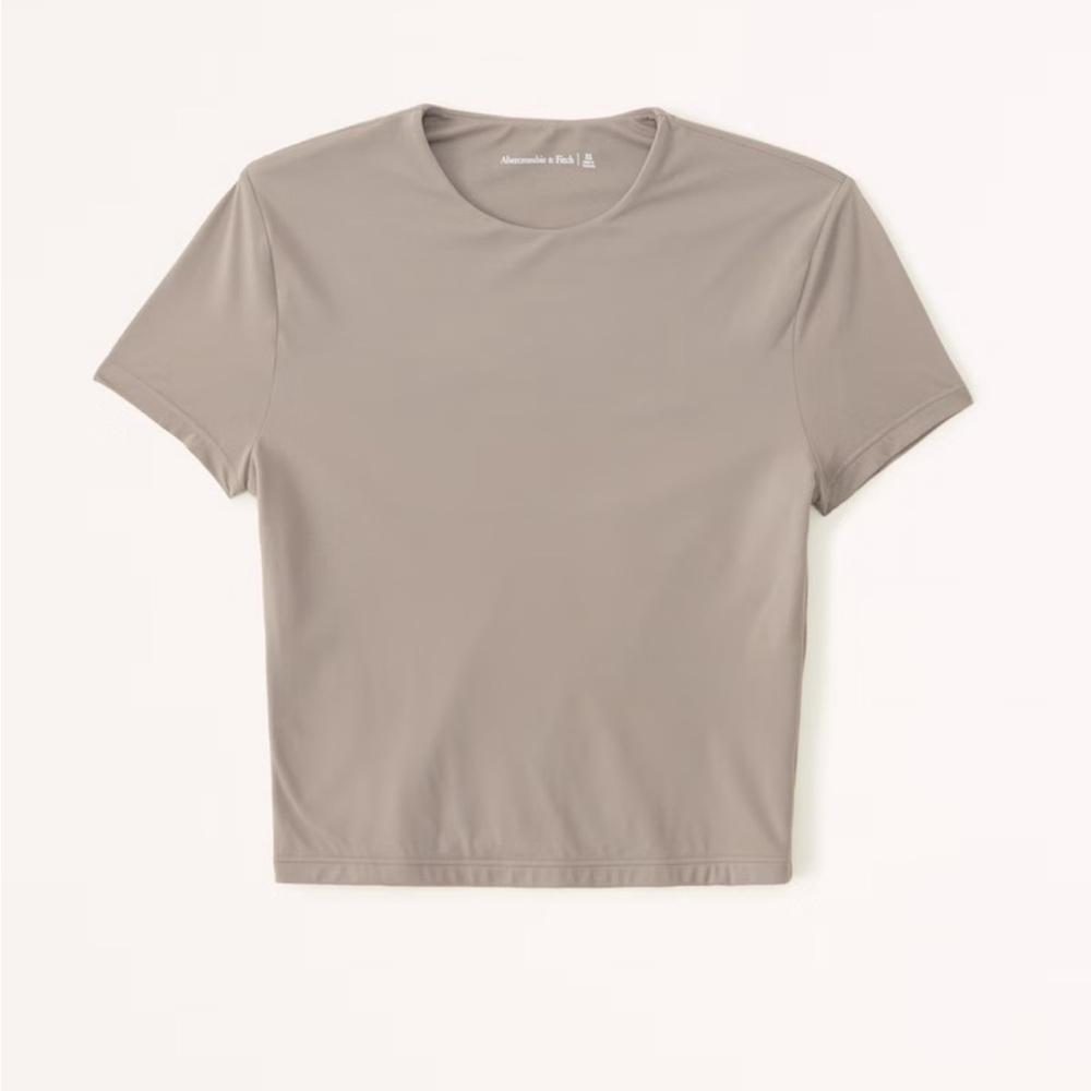 Abercrombie & Fitch Black Short Sleeve Tee Classic Crew Neck - Picture 3 of 7